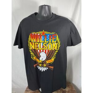 Willie Nelson Outlaw Festival Tour T-Shirt Size Large